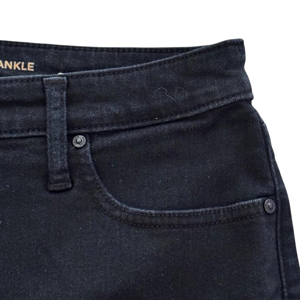 Chico's So Slimming Girlfriend Black Slim Leg Ankle Jeans Size 0.5 (US 6) - Picture 3 of 9